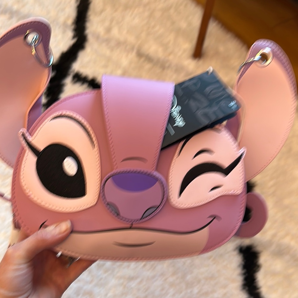 Disney Stitch Pink Crossbody Bag NWT